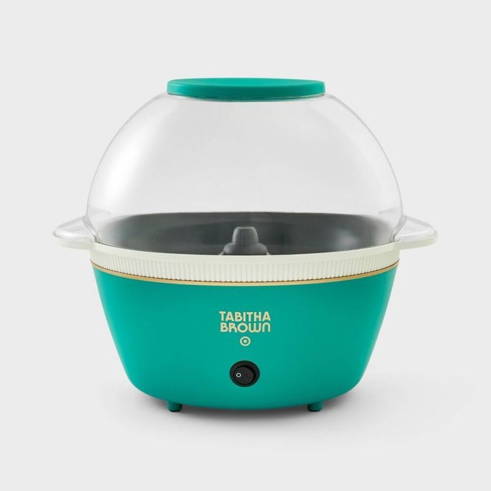 16oz Metal Popcorn Maker Green - Tabitha Brown